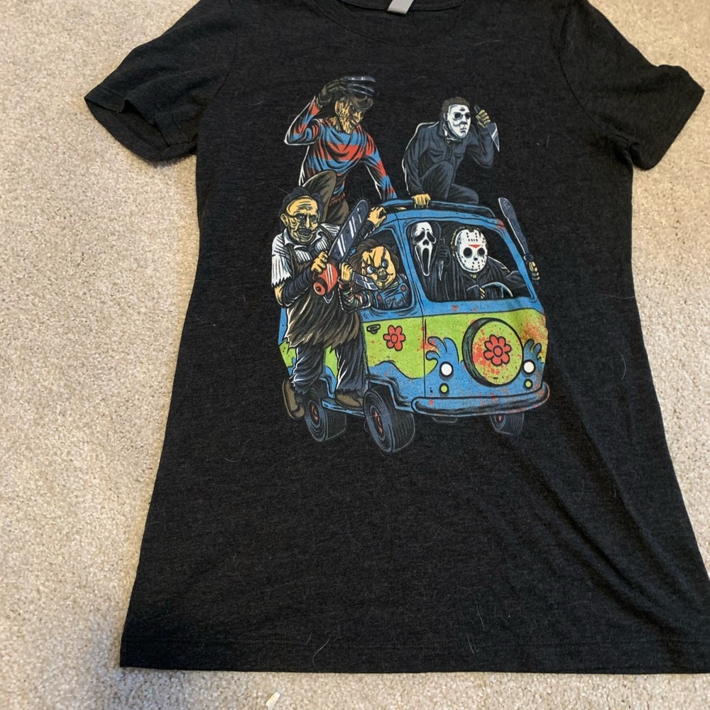 graphic scooby doo slasher collectors t shirt